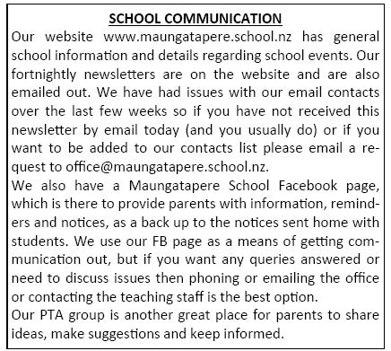 school newsletter