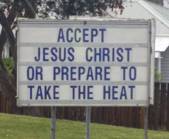 religious instruction - scaring kids about hell