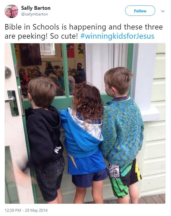 Sally Barton winning kids for Jesus